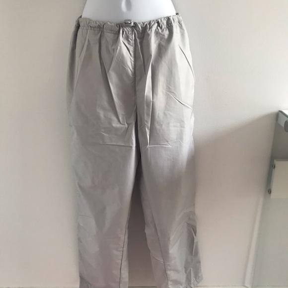 Adidas Vintage 90’s Y2K Space Grey and Black Women’s Parachute Track Sweat Suit - Picture 16 of 16